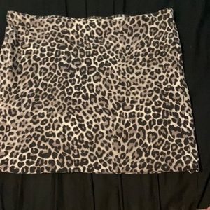 H&M, size M, cheetah print.